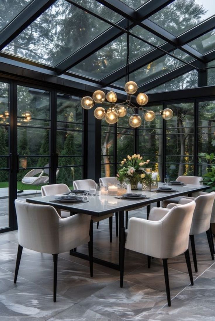 Yerden ısıtmalı kış bahçesi ve kapalı balkon